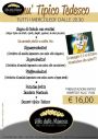 B&B, RISTORANTE, PIZZERIA VILLA DELLA MIMOSA - bed and breakfast ALIA (PA) - MENU` TIPICO TEDESCO - RISTORANTE VILLA DELLA MIMOSA