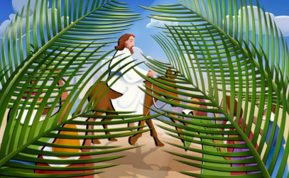 <b>Domingo de ramos a el Agua Luenga…</b>