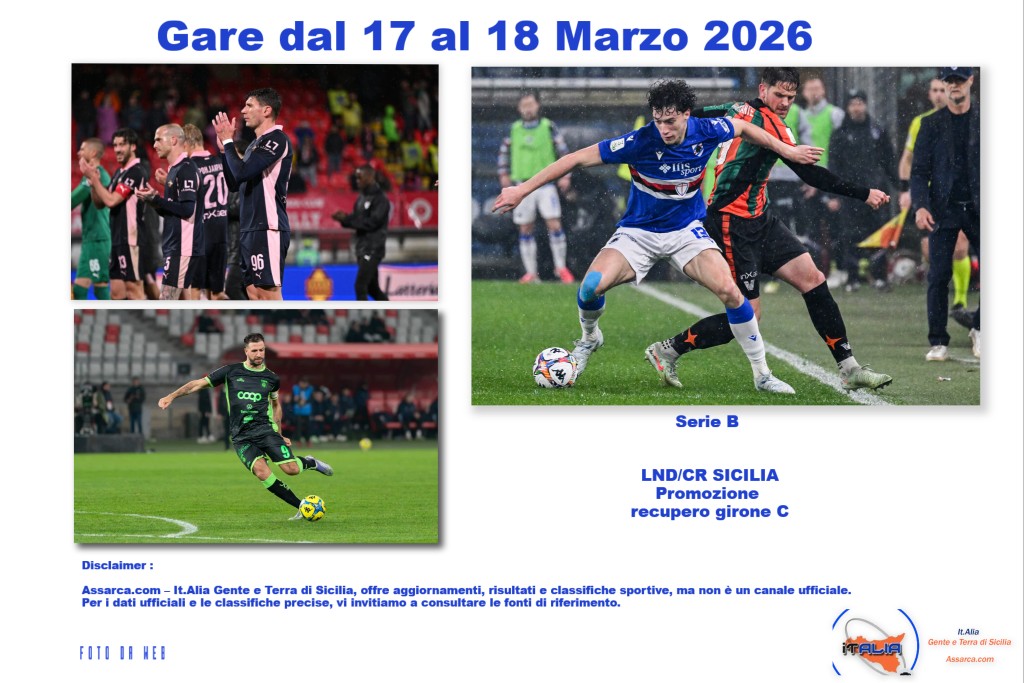 Serie B del 17 e 18 Marzo 2026