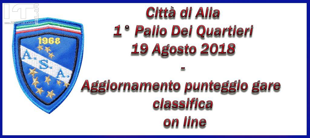 1Palio Dei Quartieri - Alia 19 Agosto 2018 - VINCE " LA FUNTANEDDA "