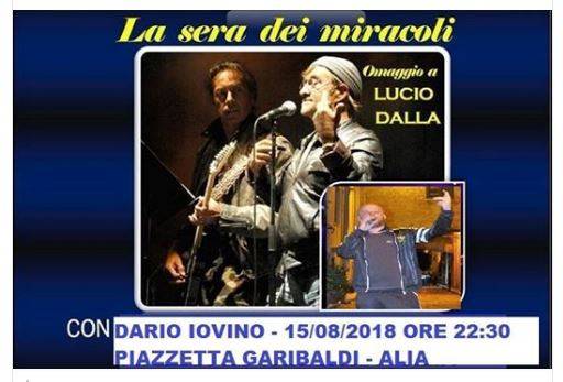 Da Piazzetta Garibaldi -  ALIA - LA SERA DEI MIRACOLI - con Dario Iovino - ( IN ATTESA DIRETTA LIVE )