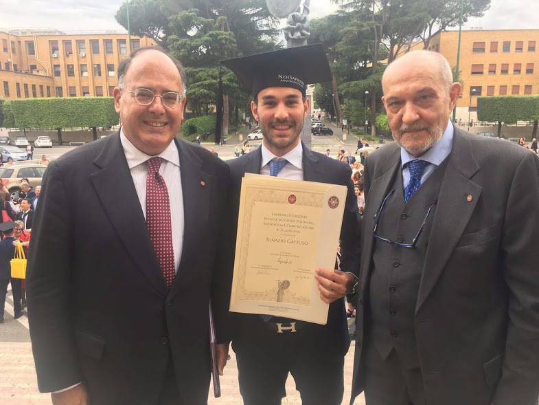 STUDENTE PALERMITANO PREMIATO ALLA SAPIENZA DI ROMA, TRA LE ECCELLENZE DELL€™ATENEO