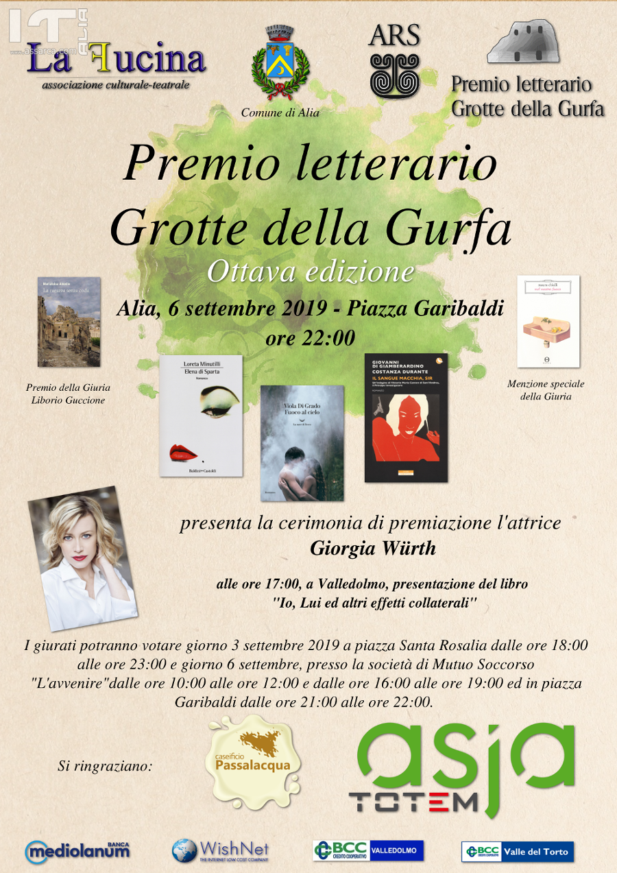 Premio letterario Grotte della Gurfa - Ottava edizione
