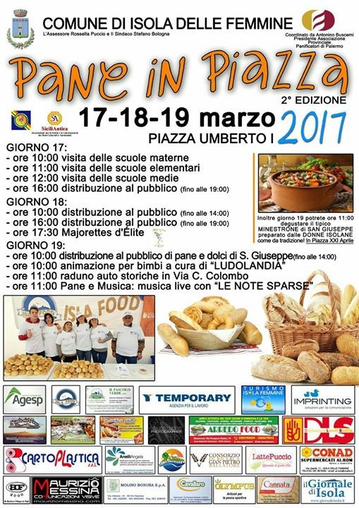 Pane in Piazza” ad Isola delle Femmine