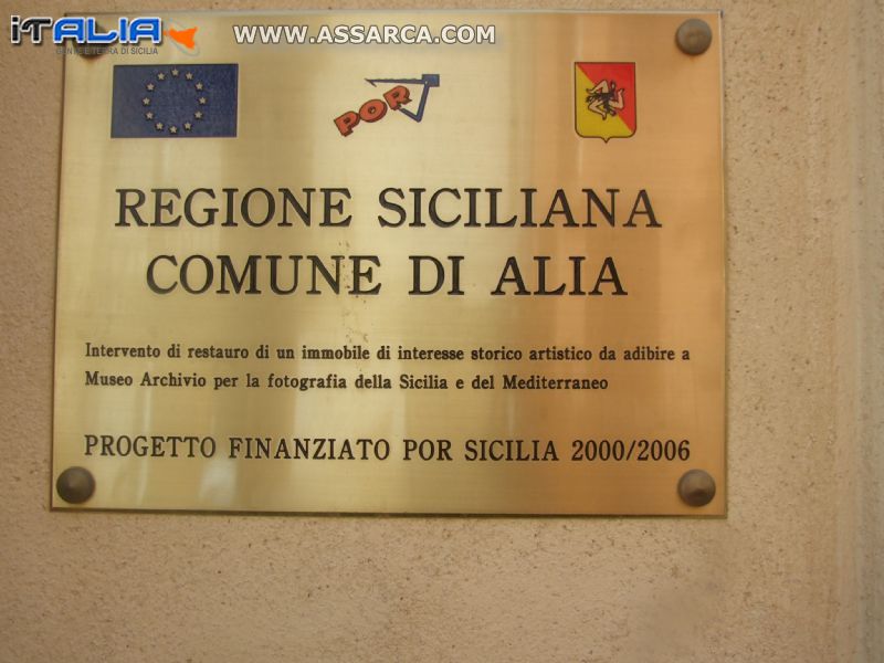 Sicilia in foto: Alia (PA) - Innaugurazione "Museo per la fotografia del Mediterraneo"