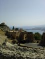Agosto 2010 TAORMINA Vista dal teatro Greco