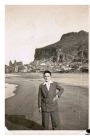 la spiaggia di Cefalù, 9 febbraio 1955