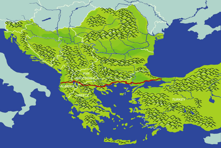 <B>L'antica via Egnatia, la strada bipolare</B>