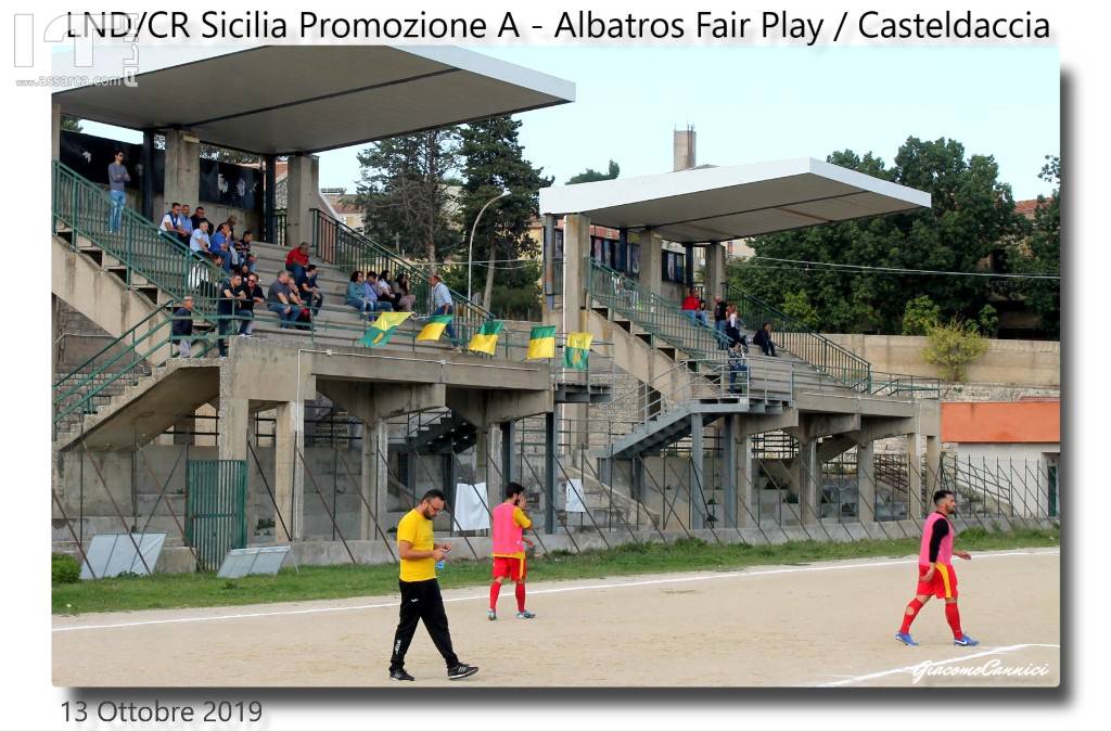 Promozione A:  Albatros Fair Play / Casteldaccia :  Il Walzer delle occasioni sprecate., 