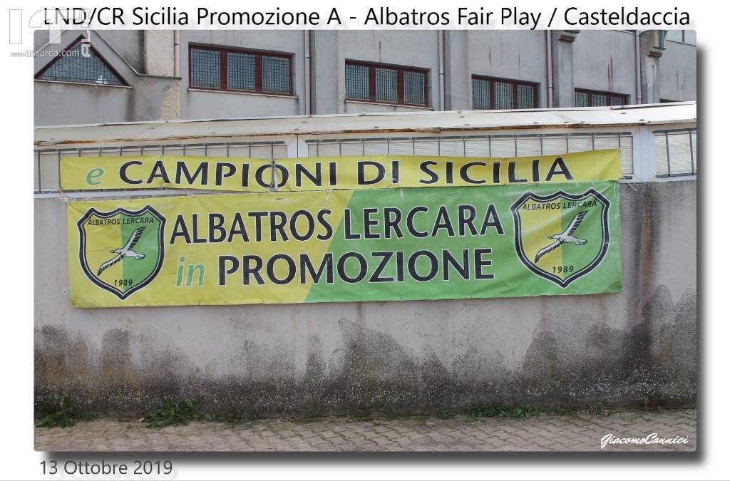 Promozione A:  Albatros Fair Play / Casteldaccia :  Il Walzer delle occasioni sprecate., 