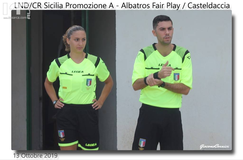 Promozione A:  Albatros Fair Play / Casteldaccia :  Il Walzer delle occasioni sprecate., 