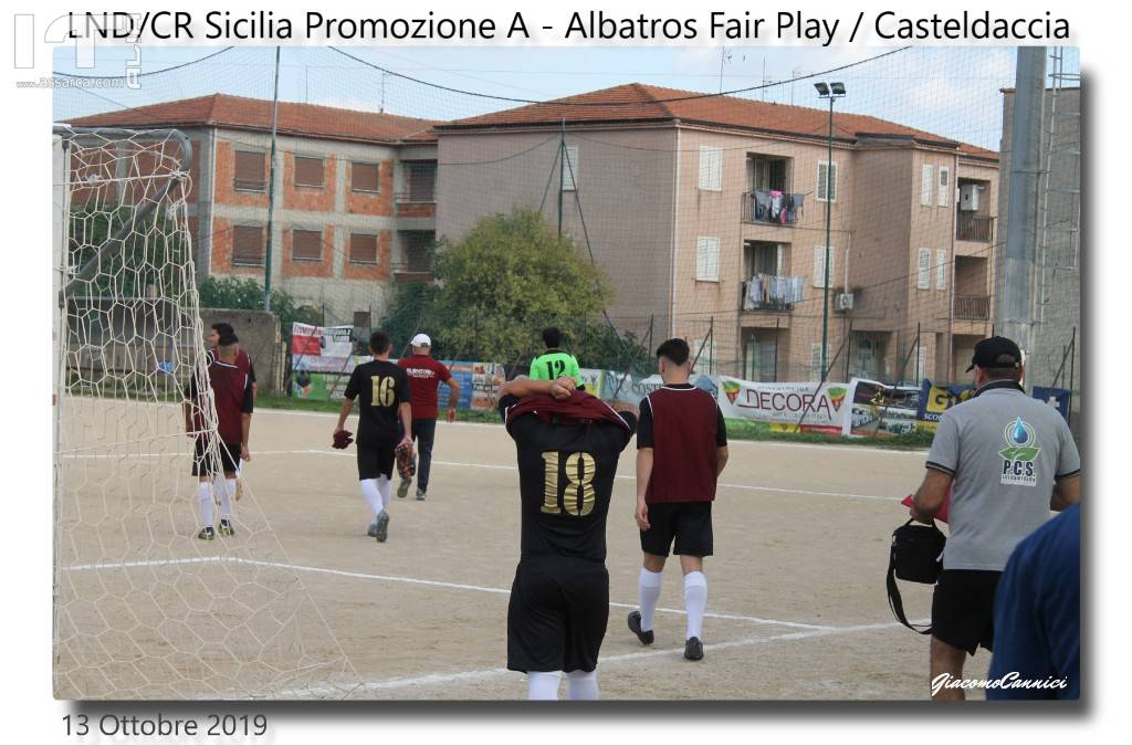 Promozione A:  Albatros Fair Play / Casteldaccia :  Il Walzer delle occasioni sprecate., 