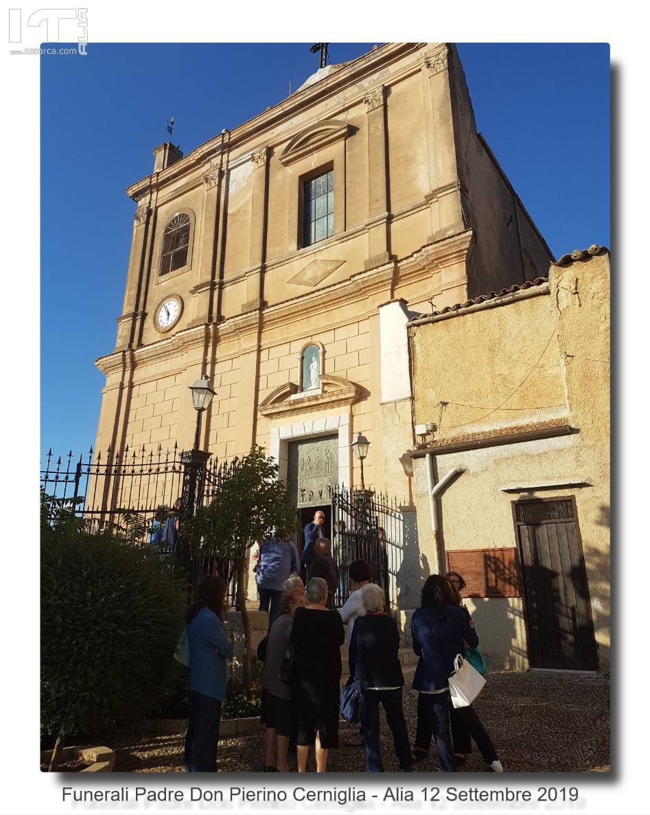 FUNERALI PADRE DON PIERINO CERNIGLIA - ALIA 12 SETTEMBRE 2019