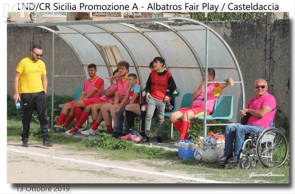 Promozione A:  Albatros Fair Play / Casteldaccia :  Il Walzer delle occasioni sprecate., 