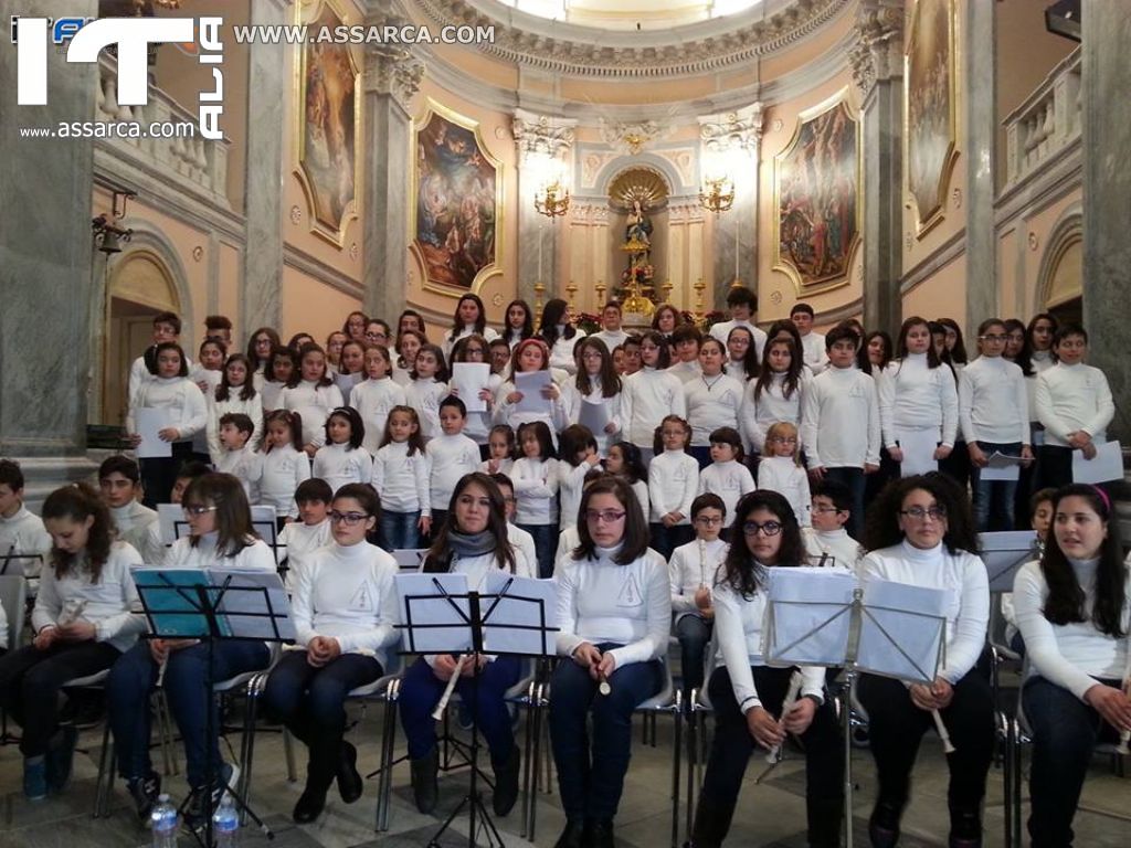 CONCERTO NATALIZIO DEI RAGAZZI DELLA SCUOLA