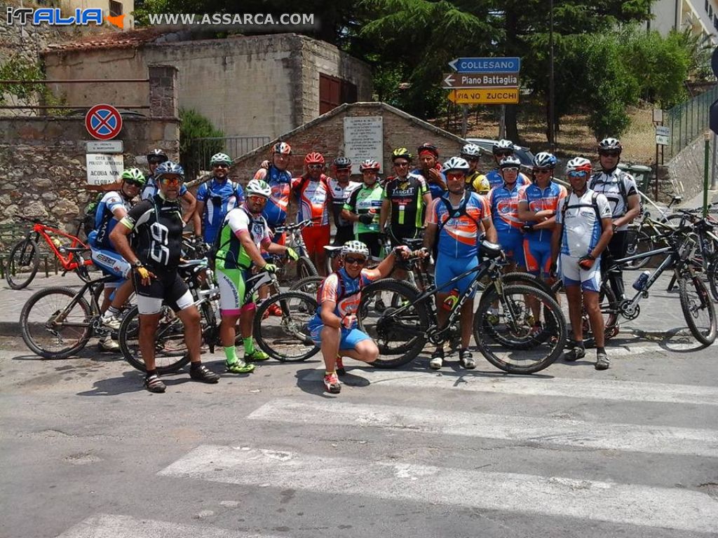 BELLISSIMA PEDALATA LA META, IL SANTUARIO DELLA MADONNA DELL`ALTO SULLE MADONIE