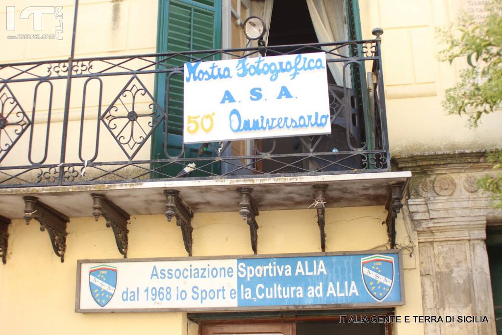 MOSTRA FOTOGRAFICA IN OCCASIONE DEI 50 ANNI DI ATTIVITA DELL`ASSOCIAZIONE  SPORTIVA  A.S.A.