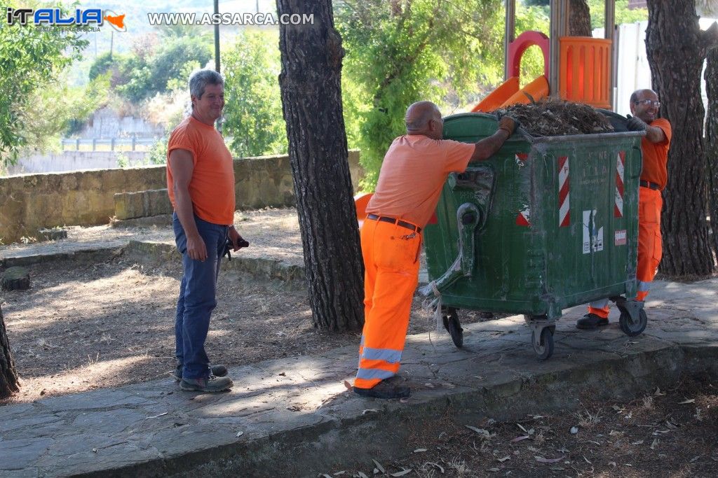 RIPULITA LA VILLETTA DI CDA VASCA, 