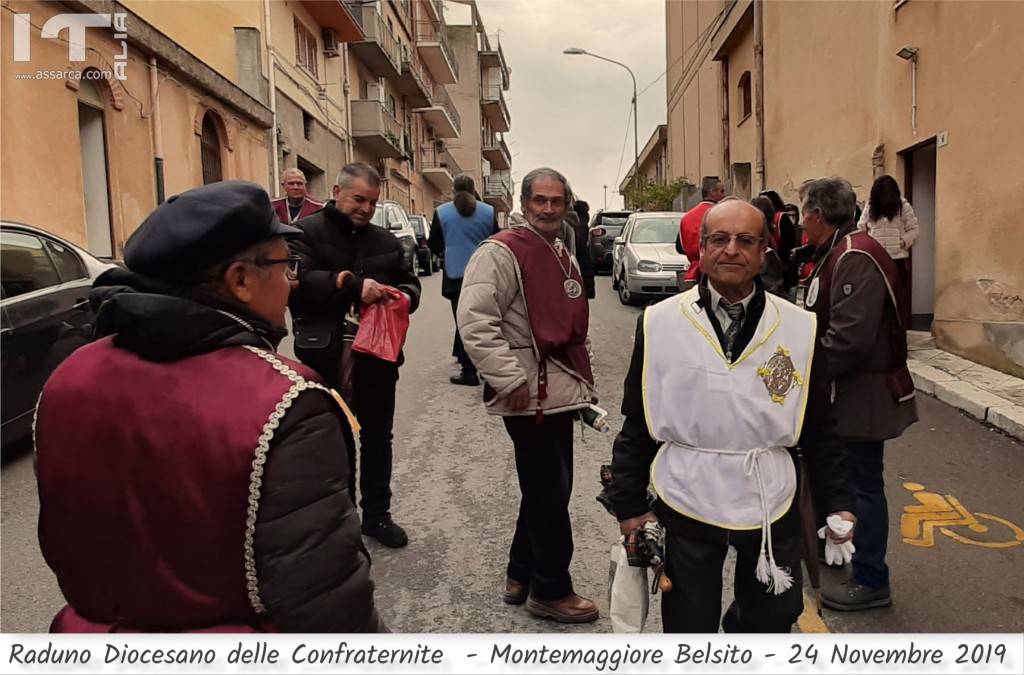 RADUNO DIOCESANO DELLE CONFRATERNITE - MONTEMAGGIORE BELSITO 24 NOVEMBRE 2019.