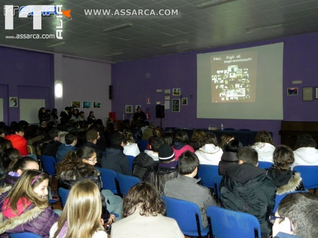 "IL GIORNO DELLA MEMORIA" -  Liceo Scientifico  "M.Picone" di LERCARA FRIDDI - 09/02/2012, 