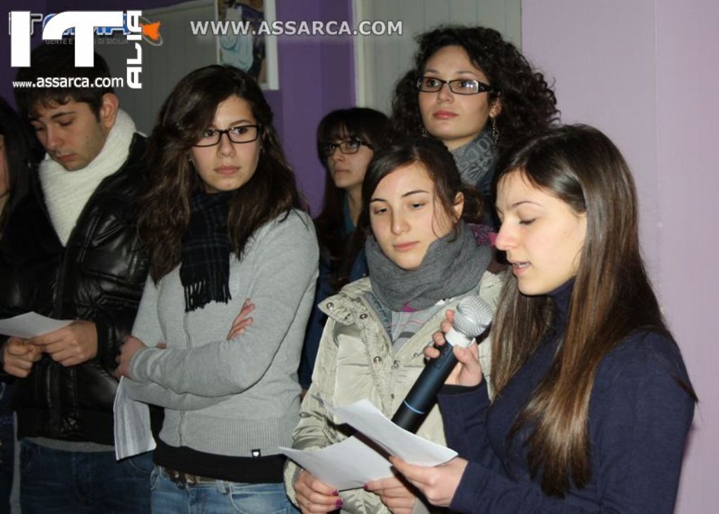 "IL GIORNO DELLA MEMORIA" -  Liceo Scientifico  "M.Picone" di LERCARA FRIDDI - 09/02/2012, 