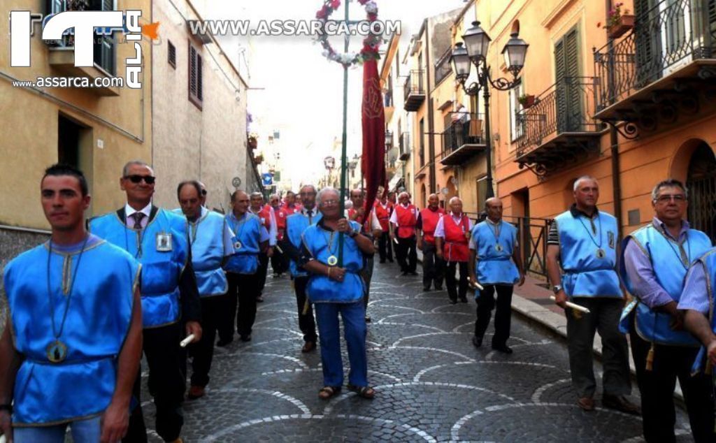 PROCESSIONE MADONNA DELLE GRAZIE - ALIA 2 LUGLIO 2012, 