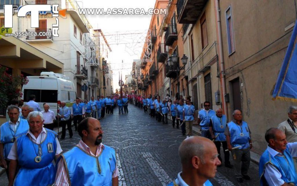 PROCESSIONE MADONNA DELLE GRAZIE - ALIA 2 LUGLIO 2012, 