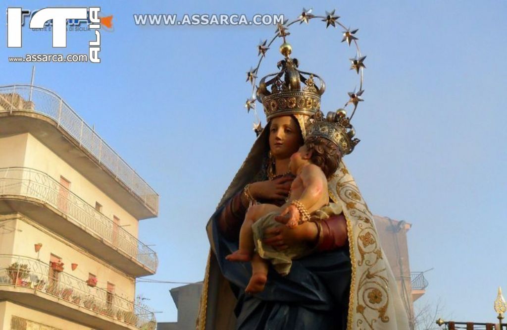 PROCESSIONE MADONNA DELLE GRAZIE - ALIA 2 LUGLIO 2012, 