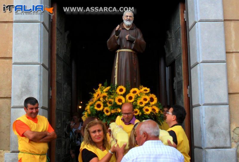 PROCESSIONE - SAN PIO  - ALIA 22 LUGLIO 2012