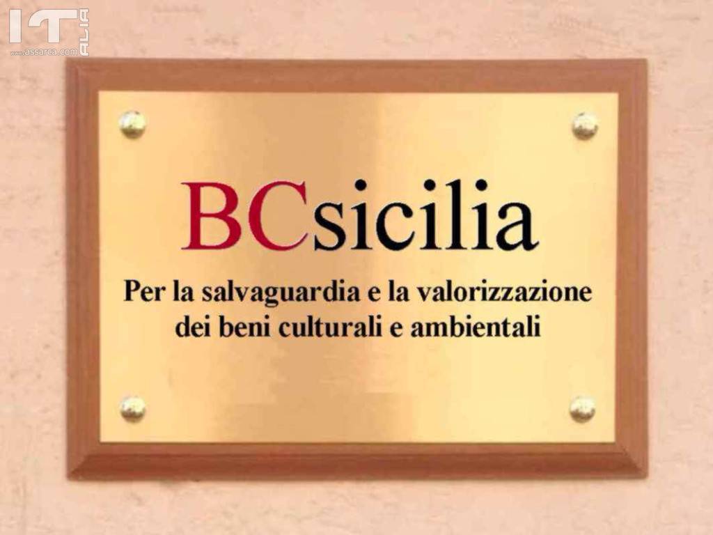 Nasce BCsicilia, movimento per la salvaguardia e la valorizzazione dei beni culturali e ambientali, 