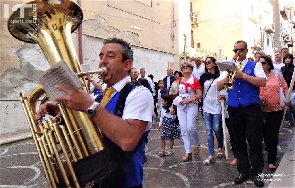 Immagini tratte dal video Processione Madonna Delle Grazie - Alia 2 Luglio 2017, 