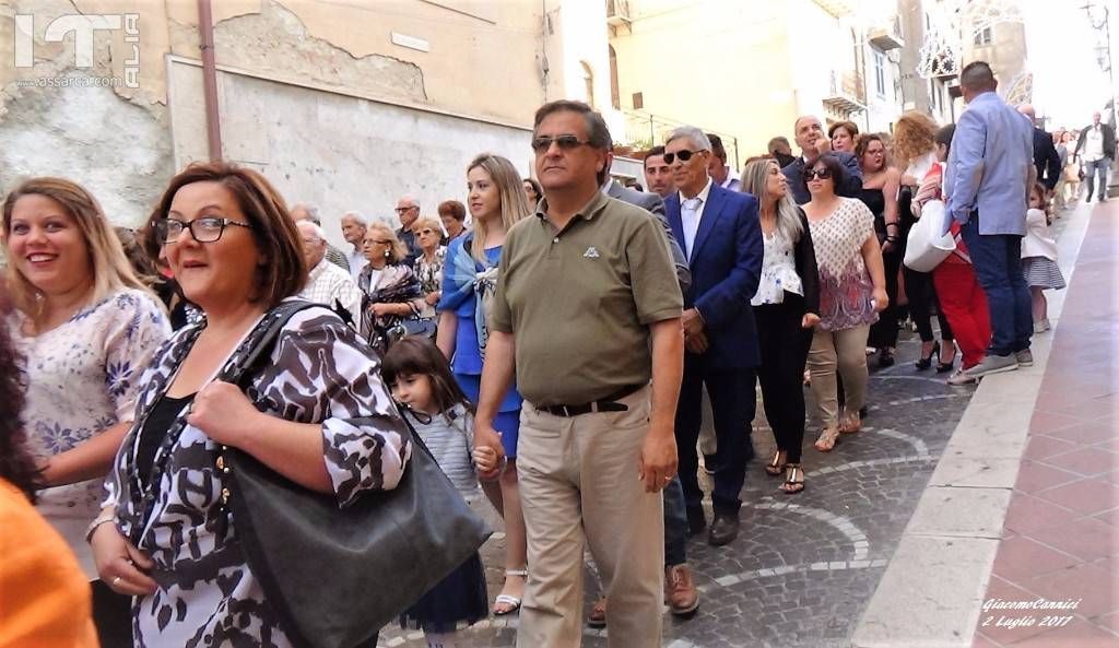 Immagini tratte dal video Processione Madonna Delle Grazie - Alia 2 Luglio 2017, 