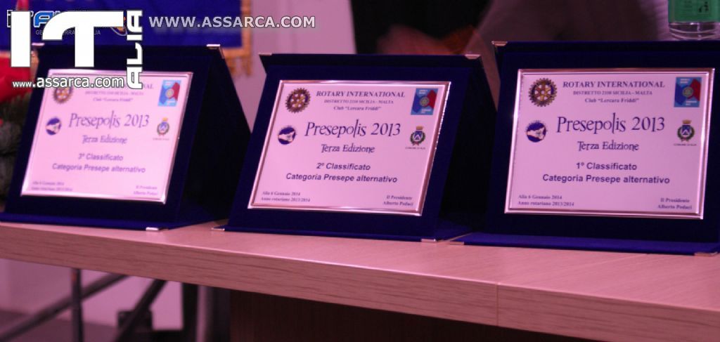 PRESEPOLIS 2014 - PREMIAZIONE AL CENTRO CONGRESSI