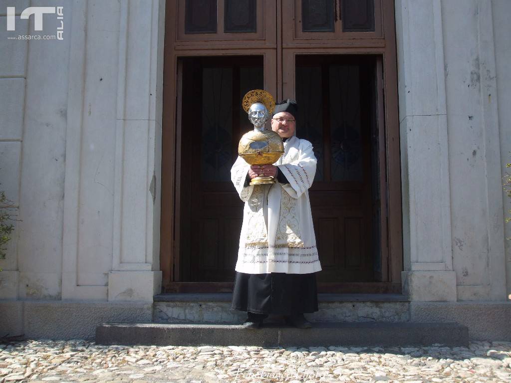 MALVAGNA - Viaggio itinerante nei luoghi di San Cremete (1000 anni dopo) aricordo della visita del busto reliquiario nella Parrocchia di Malvagna (ME), 