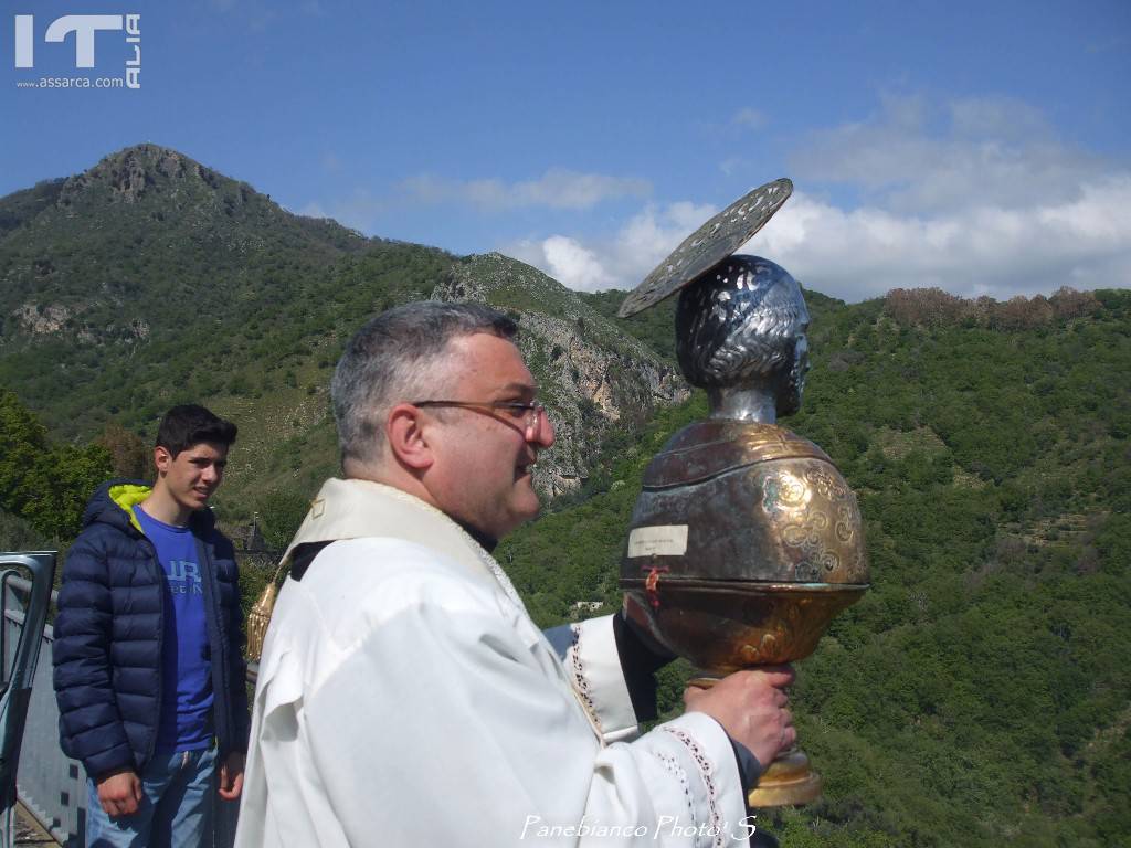 MALVAGNA - Viaggio itinerante nei luoghi di San Cremete (1000 anni dopo) aricordo della visita del busto reliquiario nella Parrocchia di Malvagna (ME), 