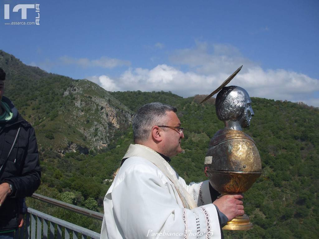 MALVAGNA - Viaggio itinerante nei luoghi di San Cremete (1000 anni dopo) aricordo della visita del busto reliquiario nella Parrocchia di Malvagna (ME), 