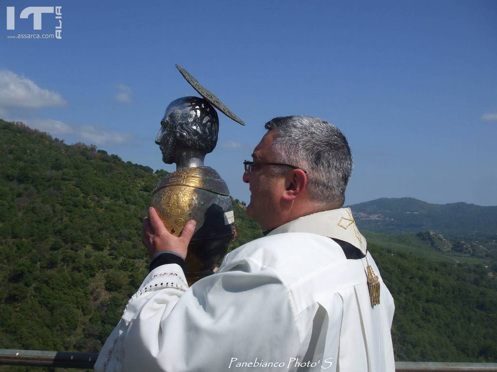 MALVAGNA - Viaggio itinerante nei luoghi di San Cremete (1000 anni dopo) aricordo della visita del busto reliquiario nella Parrocchia di Malvagna (ME), 