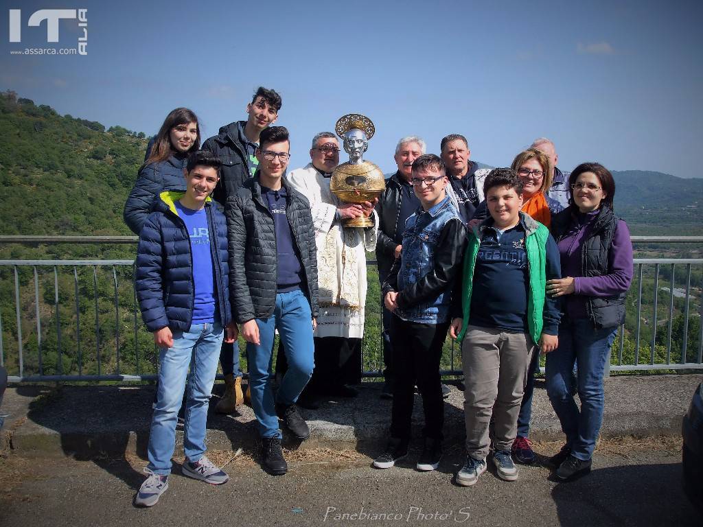 MALVAGNA - Viaggio itinerante nei luoghi di San Cremete (1000 anni dopo) aricordo della visita del busto reliquiario nella Parrocchia di Malvagna (ME), 