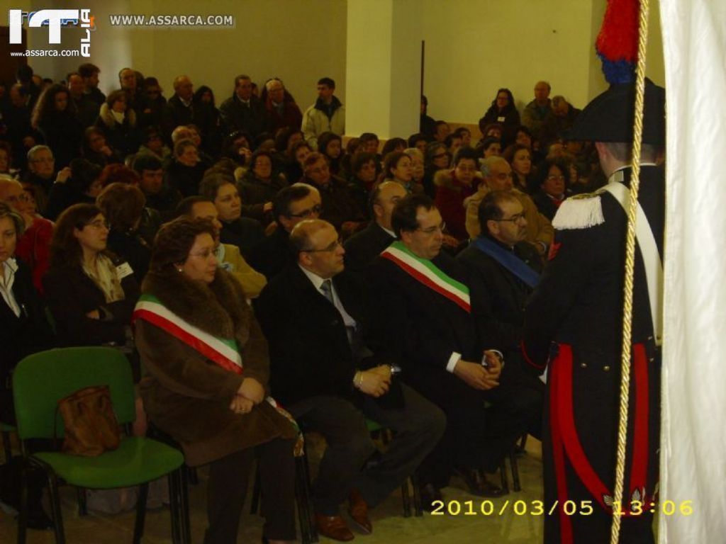 Inagurazione chiesa Maria Immacolata C.da Chianchitelli, 