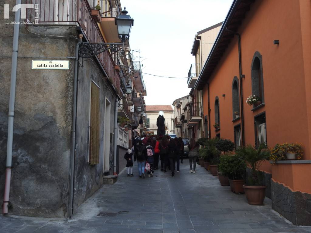 MALVAGNA - (ME) - PROCESSIONE VENERDI SANTO 2019.