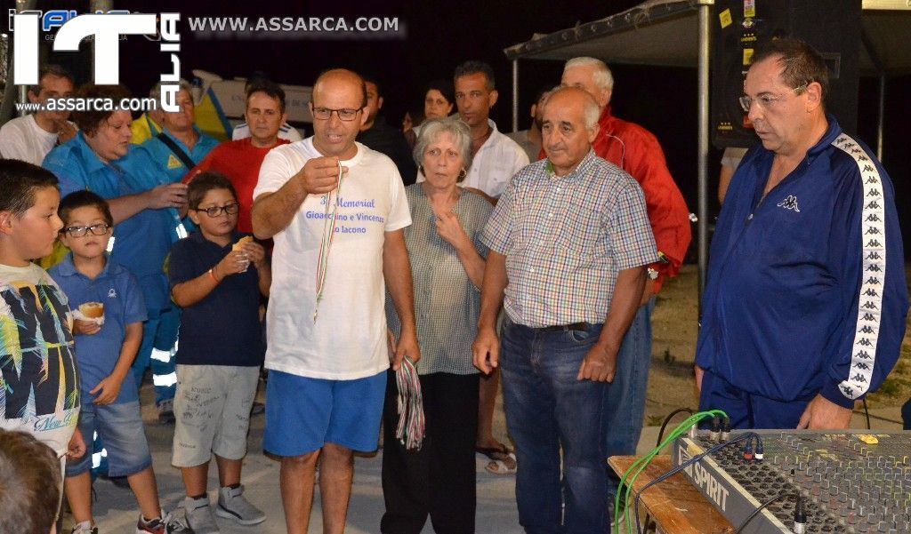 3 MEMORIAL - GIOACCHINO E VINCENZO LO IACONO
Alia 30 Agosto 2015, 