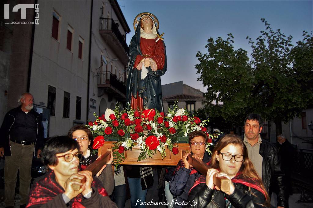 MALVAGNA - PROCESSIONE VENERDI SANTO 2017