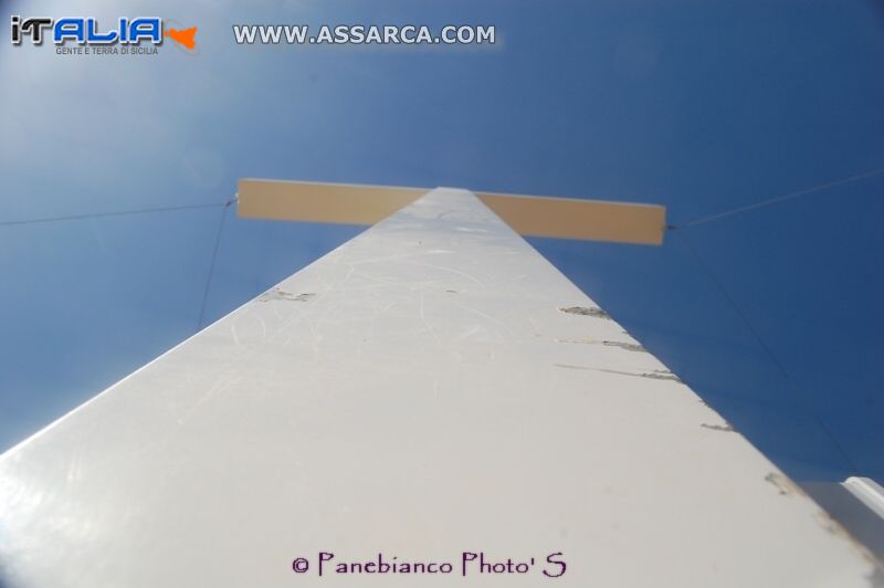 MALVAGNA - POSTAZIONE CROCE IN ONORE DELLA MADONNA DI MEDUGORJE SUL PIZZO DANIELE.