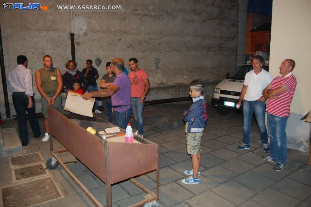 MALVAGNA - CENA " PORTATORI " S.ANNA - LUGLIO 2014