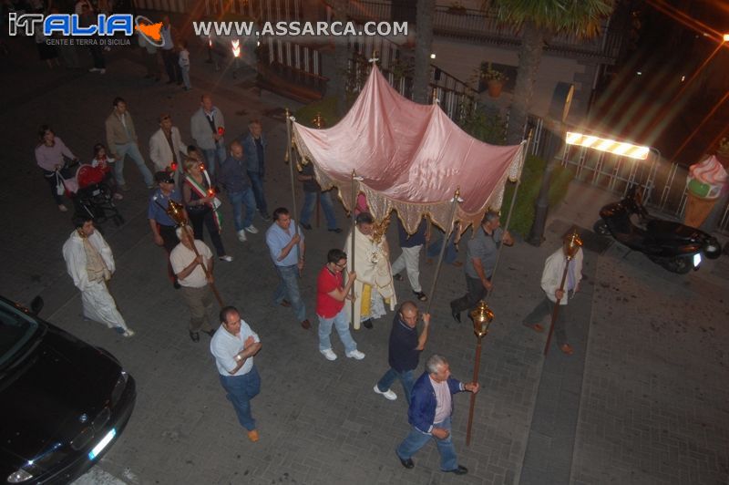 MALVAGNA - PROCESSIONE CORPUS DOMINI 25/06/2011