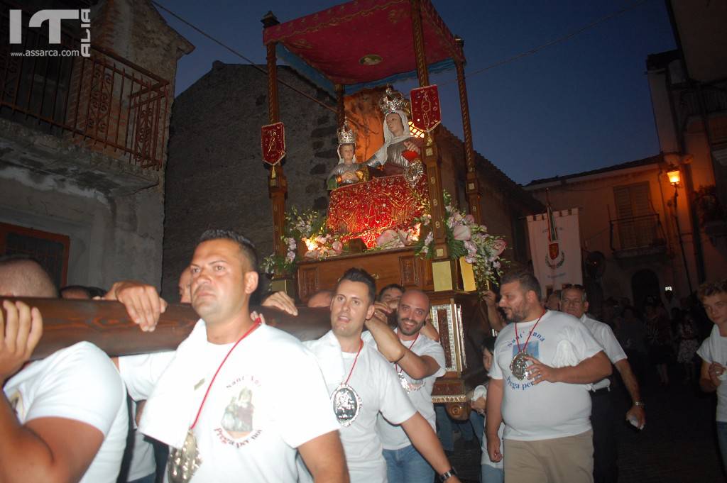 MALVAGNA - Processione S. Anna 2017 - 30/07/2017, 