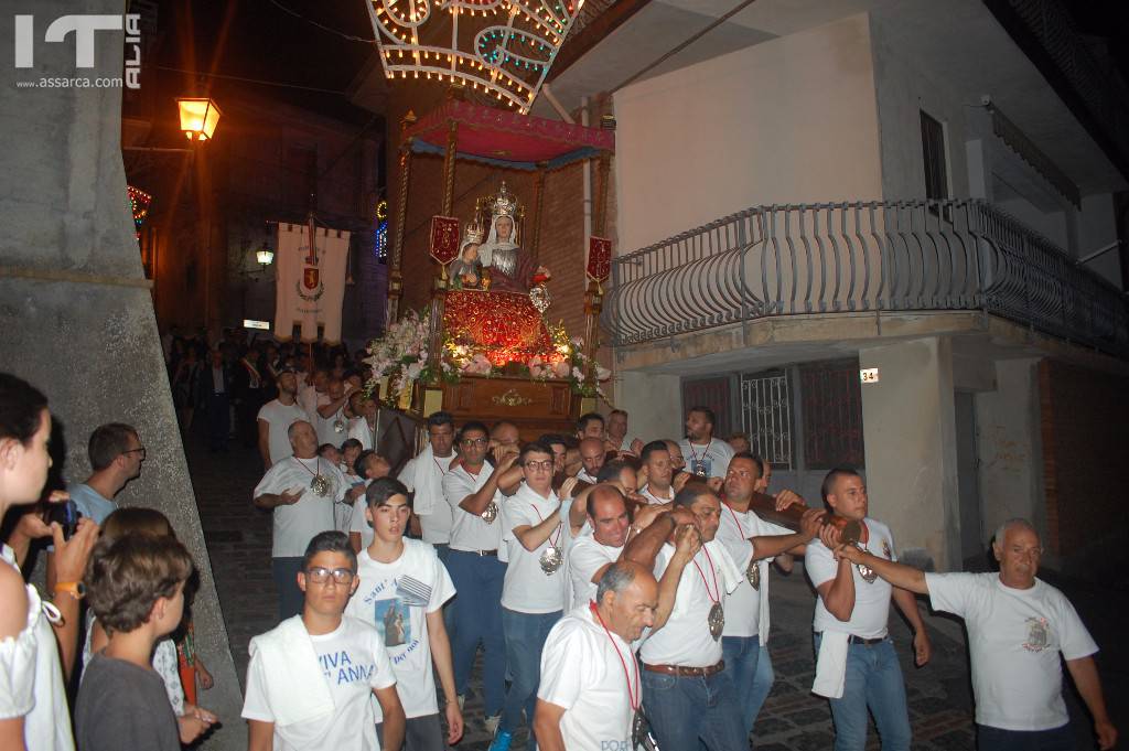 MALVAGNA - Processione S. Anna 2017 - 30/07/2017, 