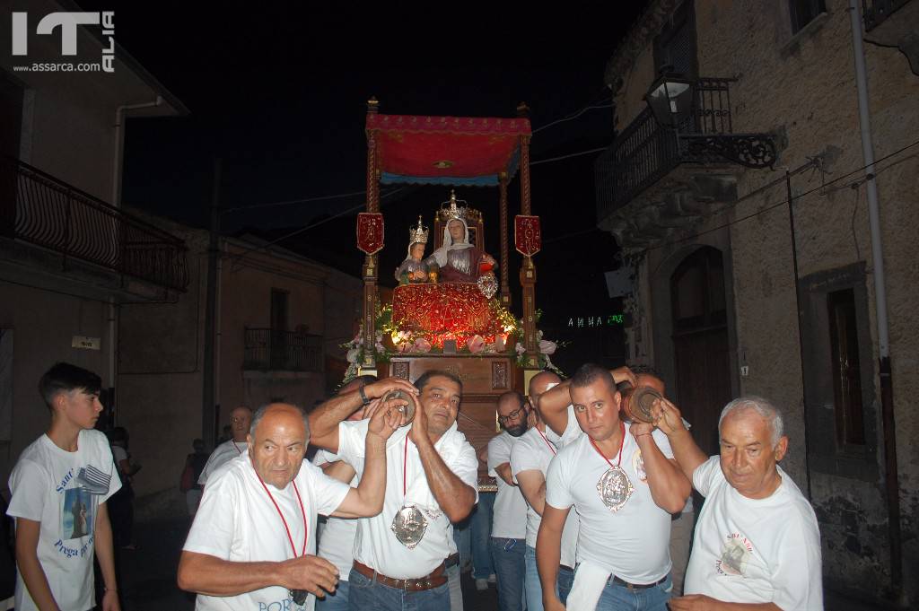 MALVAGNA - Processione S. Anna 2017 - 30/07/2017, 