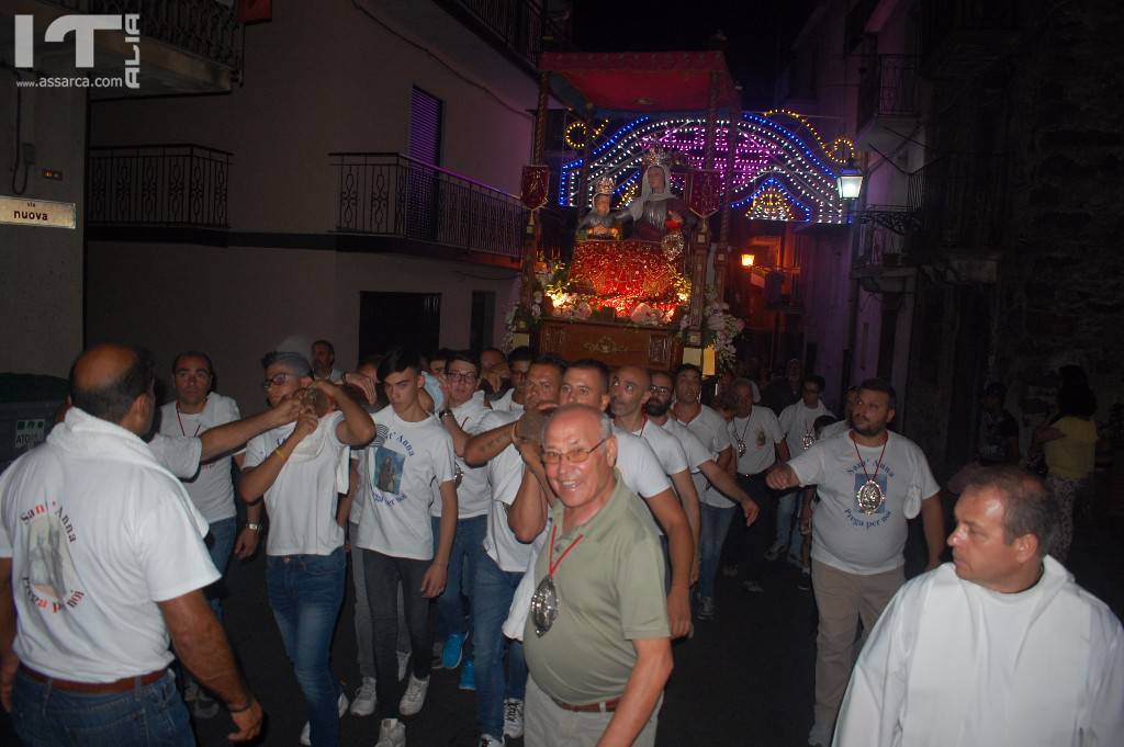 MALVAGNA - Processione S. Anna 2017 - 30/07/2017, 