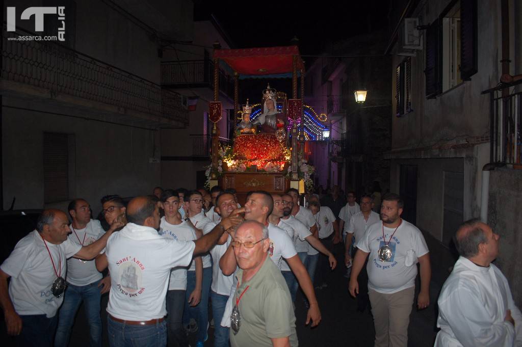 MALVAGNA - Processione S. Anna 2017 - 30/07/2017, 